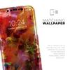 Blurred Abstract Flow V2 - DesignSkinz Protective Vinyl Decal Wrap Skin Cover Compatible with The Apple iPhone 11 (Full-Body, Screen Trim & Back Glass Skin) view 4