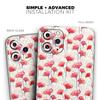 Karamfila Watercolo Poppies V14 - DesignSkinz Protective Vinyl Decal Wrap Skin Cover Compatible with The Apple iPhone XR (Full-Body, Screen Trim & Back Glass Skin) view 2