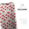 Karamfila Watercolo Poppies V14 - DesignSkinz Protective Vinyl Decal Wrap Skin Cover Compatible with The Apple iPhone XR (Full-Body, Screen Trim & Back Glass Skin) view 4