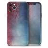 Abstract Fire & Ice V10 - DesignSkinz Protective Vinyl Decal Wrap Skin Cover Compatible with The Apple iPhone 11 Pro (Full-Body, Screen Trim & Back Glass Skin) view 1