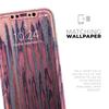 Abstract Wet Paint Pink Sag - DesignSkinz Protective Vinyl Decal Wrap Skin Cover Compatible with the Apple iPhone XR (Full-Body, Screen Trim & Back Glass Skin) view 4