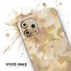 Desert Camouflage V1 - DesignSkinz Protective Vinyl Decal Wrap Skin Cover Compatible with The Apple iPhone X (Full-Body, Screen Trim & Back Glass Skin) view 3