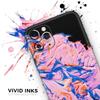 Liquid Abstract Paint V3 - DesignSkinz Protective Vinyl Decal Wrap Skin Cover Compatible with The Apple iPhone 11 Pro (Full-Body, Screen Trim & Back Glass Skin) view 3