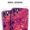 Blurred Abstract Flow V3 - DesignSkinz Protective Vinyl Decal Wrap Skin Cover Compatible with The Apple iPhone Xs Max (Full-Body, Screen Trim & Back Glass Skin) view 2