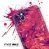 Blurred Abstract Flow V3 - DesignSkinz Protective Vinyl Decal Wrap Skin Cover Compatible with The Apple iPhone Xs Max (Full-Body, Screen Trim & Back Glass Skin) view 3