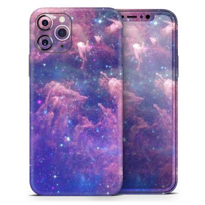 Colorful Nebula - DesignSkinz Protective Vinyl Decal Wrap Skin Cover Compatible with The Apple iPhone SE (2020) (Full-Body, Screen Trim & Back Glass Skin)