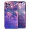 Colorful Nebula - DesignSkinz Protective Vinyl Decal Wrap Skin Cover Compatible with The Apple iPhone SE (2020) (Full-Body, Screen Trim & Back Glass Skin) view 1
