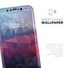 Blue Red Purple Geometric - DesignSkinz Protective Vinyl Decal Wrap Skin Cover Compatible with The Apple iPhone 11 Pro (Full-Body, Screen Trim & Back Glass Skin) view 4