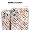 Karamfila Watercolo Poppies V20 - DesignSkinz Protective Vinyl Decal Wrap Skin Cover Compatible with the Apple iPhone 11 (Full-Body, Screen Trim & Back Glass Skin) view 2