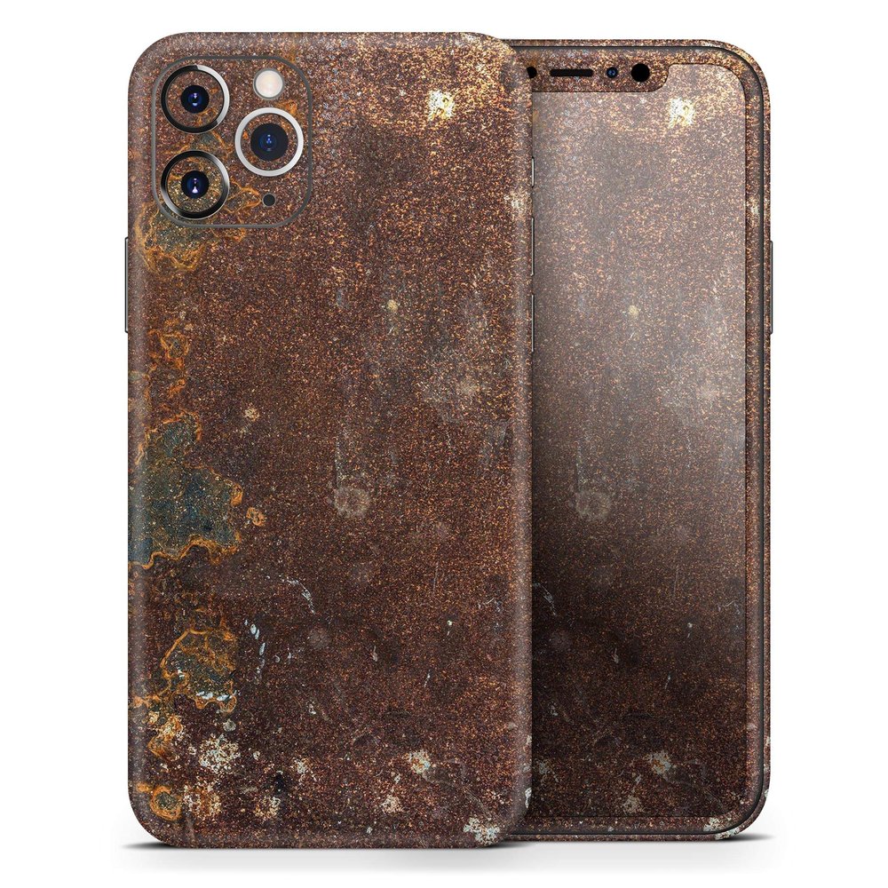 Rustic Textured Surface V3 - DesignSkinz Protective Vinyl Decal Wrap Skin Cover Compatible with The Apple iPhone XR (Full-Body, Screen Trim & Back Glass Skin)