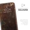 Rustic Textured Surface V3 - DesignSkinz Protective Vinyl Decal Wrap Skin Cover Compatible with The Apple iPhone XR (Full-Body, Screen Trim & Back Glass Skin) view 4
