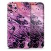 Blurred Abstract Flow V51 - DesignSkinz Protective Vinyl Decal Wrap Skin Cover Compatible with The Apple iPhone XR (Full-Body, Screen Trim & Back Glass Skin) view 1