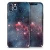 Bright Pink Nebula Space - DesignSkinz Protective Vinyl Decal Wrap Skin Cover Compatible with The Apple iPhone X (Full-Body, Screen Trim & Back Glass Skin) view 1