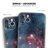 Bright Pink Nebula Space - DesignSkinz Protective Vinyl Decal Wrap Skin Cover Compatible with The Apple iPhone X (Full-Body, Screen Trim & Back Glass Skin) view 2