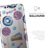 Yummy Galore Bakery Treats v4 - DesignSkinz Protective Vinyl Decal Wrap Skin Cover Compatible with The Apple iPhone 11 Pro (Full-Body, Screen Trim & Back Glass Skin) view 4