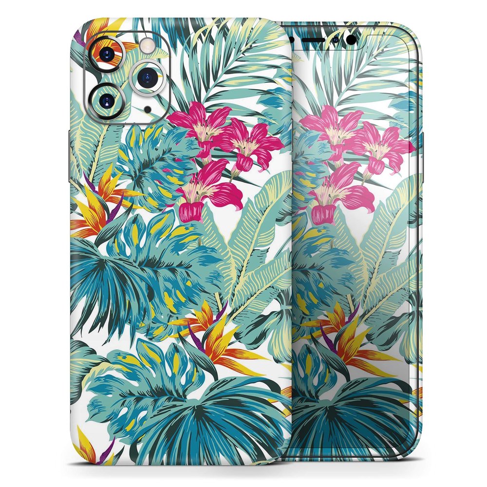 S17 colorway2 - DesignSkinz Protective Vinyl Decal Wrap Skin Cover Compatible with The Apple iPhone 11 Pro (Full-Body, Screen Trim & Back Glass Skin)