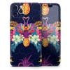 Tropical Neon Summer Reflect - DesignSkinz Protective Vinyl Decal Wrap Skin Cover Compatible with the Apple iPhone Xs (Full-Body, Screen Trim & Back Glass Skin) view 1