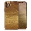 Molten Gold Digital Foil Swirl V7 - DesignSkinz Protective Vinyl Decal Wrap Skin Cover Compatible with The Apple iPhone Xs (Full-Body, Screen Trim & Back Glass Skin) view 1