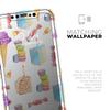 Yummy Galore Bakery Treats v6 - DesignSkinz Protective Vinyl Decal Wrap Skin Cover Compatible with The Apple iPhone 11 (Full-Body, Screen Trim & Back Glass Skin) view 4