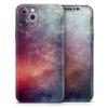 Abstract Fire & Ice V19 - DesignSkinz Protective Vinyl Decal Wrap Skin Cover Compatible with The Apple iPhone XR (Full-Body, Screen Trim & Back Glass Skin) view 1