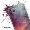 Abstract Fire & Ice V19 - DesignSkinz Protective Vinyl Decal Wrap Skin Cover Compatible with The Apple iPhone XR (Full-Body, Screen Trim & Back Glass Skin) view 3