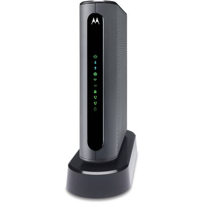 Motorola MT7711 (24X8) Cable Modem-Two Phone Ports Router, DOCSIS 3.0 Modem, AC1900 Dual Band Wi-Fi Gigabit Router for Comcast Xfinity - (Renewed)