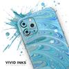 Mixed Blue Oil - DesignSkinz Protective Vinyl Decal Wrap Skin Cover Compatible with The Apple iPhone 11 (Full-Body, Screen Trim & Back Glass Skin) view 3