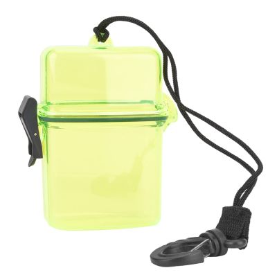 T best Diving Dry Box, Underwater Plastic Transparent Floating Watertight Case Waterproof Diving Sealing Dry Storage Box with Rope Hook for Surfing Canoe Kayak(Transparent Yellow)