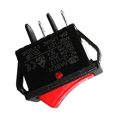 Replacement Part For Bissell Vacuum On/Off Switch for Fit Model 3522, 3522-1, 3545, 3545-1, 3545-5, 3545-2, 3545-3, 3545-Q, 3522-4, 3522-5, 3522-6, 3575# compare to part 2031035