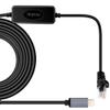 Moyina USB C to RJ45 Gigabit Ethernet Cable for MacBook Thunderbolt 3/Type-C, Windows, Chromebook, Surface Pro, Linux, Android Directly Connected to Switch, Router, Modem view 1