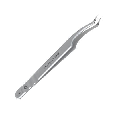 STALEKS PRO Expert 41 Volume Lash Extension Tweezers, L-Shape 30, 2D-8D