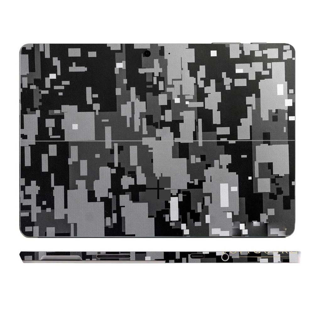 SopiGuard Sticker Skin for Microsoft Surface Go 2 Precision Edge-to-Edge Vinyl Sticker Top Panel and 3 Sides (3M Digital Camo)
