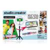 So DIY TikTok Instagram YouTube Ring Light with Green Screen and Phone Mount Tripod. Studio Creator Influencer Video Creator Kit view 2