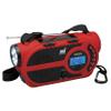 JENSEN JEP-650 Portable Digital AM/FM Weather Radio with Weather Alert, Flashlight, and 4-Way Charging, Red, JEP-650 view 1