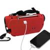 JENSEN JEP-650 Portable Digital AM/FM Weather Radio with Weather Alert, Flashlight, and 4-Way Charging, Red, JEP-650 view 2