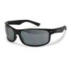 Safety Eyewear - Black Frame - Silver Mirror Lens view 1