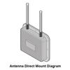 Alfa 9 dBi AOA-2458-79AM 2.4/5 GHz Dual Band Outdoor N-Male WiFi Omni Antenna view 3