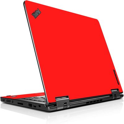 LidStyles Vinyl Protection Skin Kit Decal Sticker Compatible with Lenovo ThinkPad Yoga 260 (Red)