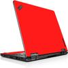 LidStyles Vinyl Protection Skin Kit Decal Sticker Compatible with Lenovo ThinkPad Yoga 260 (Red) view 1