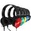 Kids Headphones Bulk 5 Pack, Student On Ear Color Varieties, Comfy Swivel Earphones for Classroom, Library, School, Airplane, for Online Learning and Travel, Noise Stereo Sound 3.5mm Jack (Colorful) view 1