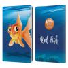 Head Case Designs Officially Licensed Animal Club International Red Fish Underwater Leather Wallet Case Compatible with Kindle Paperwhite 1/2 / 3 view 1