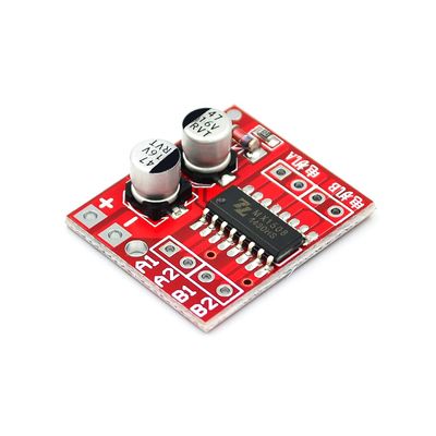 10PCS/LOT 2-Channel DC Motor Driving Module Positive Inversion PWM Speed Mini Motor Dual h-Bridge Stepper Motor Driver