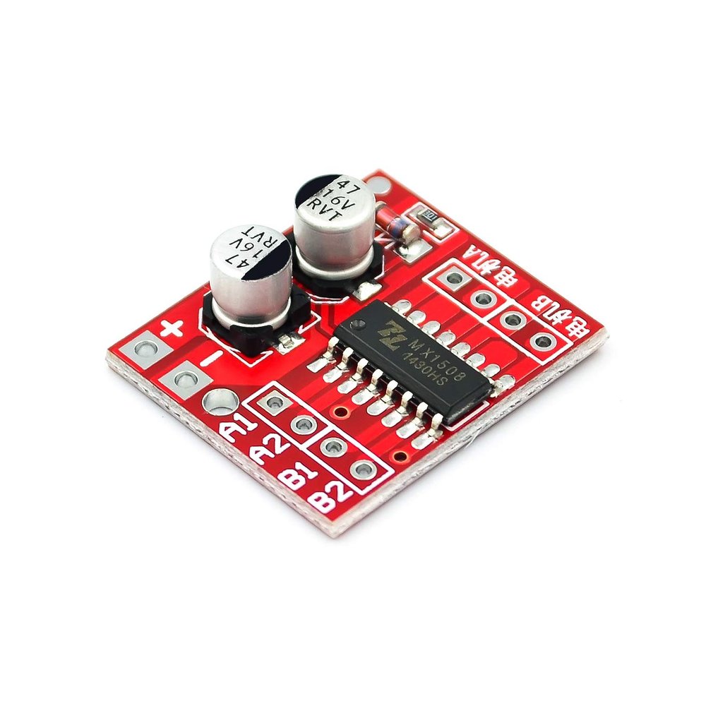 10PCS/LOT 2-Channel DC Motor Driving Module Positive Inversion PWM Speed Mini Motor Dual h-Bridge Stepper Motor Driver