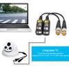 BNC Transmitter Video Balun, 2pair Male Twisted Pair Transmitter Cable 8MP HD CVI/AHD/TVI/CVBS BNC Transmitter view 3