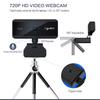 1080P HD Webcam,HXSJ Auto Focus PC Webcam USB Computer 5 Million Pixels Webcam Live Streaming Meeting Webcam with Microphone Widescreen HD Video Webcam for Video Calling Recording Conferencing Gaming view 2