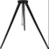 ONOE Handy Tripod Black HT-141-B [Tripod Stand for Hanging Dishes, Dutch Oven, Pot Cooking, Bonfire, Lightweight, Compact, Includes Carrying Bag, Adjustable Length, S-Shaped Hook, Bonfire Stand] view 1