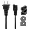 BestCH AC in Power Cord Outlet Socket Cable Plug Lead for Sony CFS-W304 Radio AM FM Cassette Dual Tape Player Recorder Boombox CFSW304 view 1