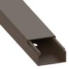 Habengut Cable Duct with Mounting Hole in Base 30 x 15 mm PVC Brown Length 4 m (4 x 1 m Length) view 3