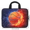 11" 11.6" 12" 12.1" 12.5" inch Laptop Carrying Bag Chromebook Case Notebook Ultrabook Bag Tablet Cover Neoprene Sleeve Fit Apple MacBook Air Samsung Google Acer HP DELL Lenovo Asus(Basketball Fire) view 2