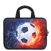 11" 11.6" 12" 12.1" 12.5" inch Laptop Carrying Bag Chromebook Case Notebook Ultrabook Bag Tablet Cover Neoprene Sleeve Fit Apple MacBook Air Samsung Google Acer HP DELL Lenovo Asus(Football Fire) view 1